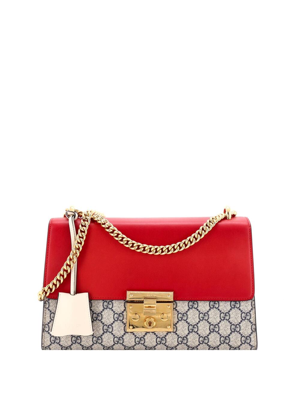 Gucci Padlock Shoulder Bag Gg Coated #377158G83B